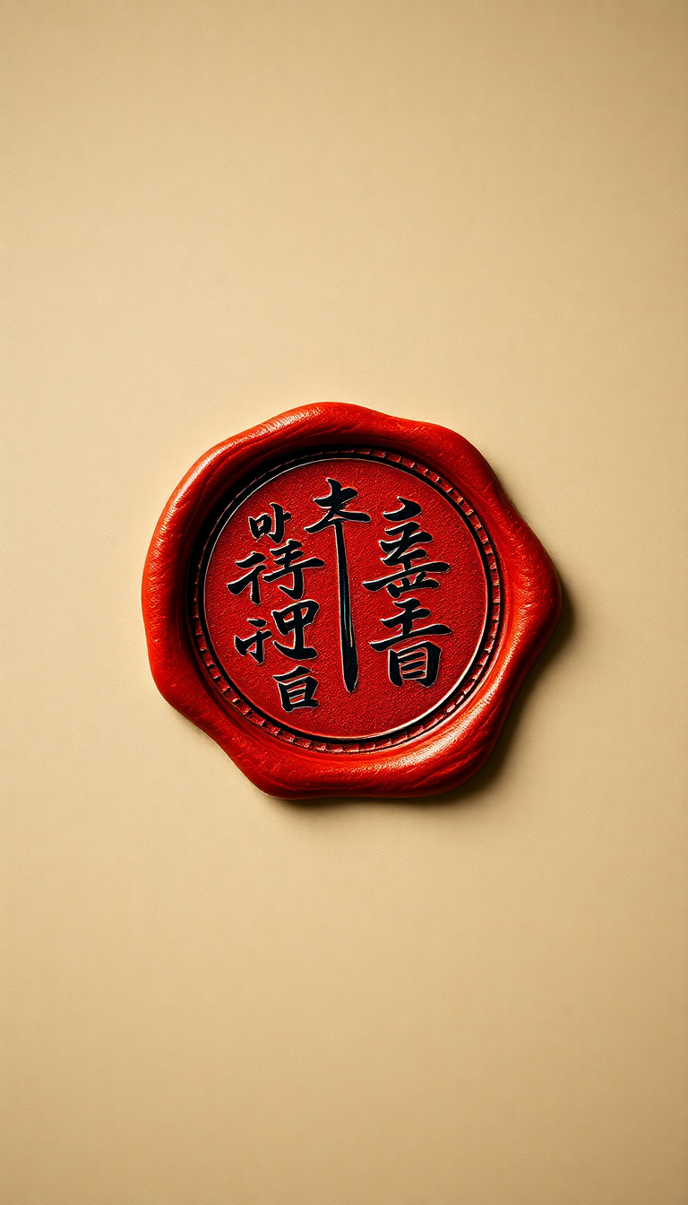 Handwritten Letter Wax Seal Vintage Aesthetic Wallpaper