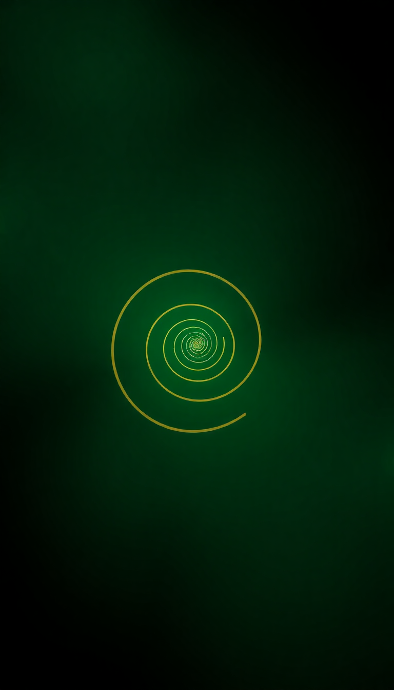 Fibonacci Spiral Golden Ratio Nature Minimalist Wallpaper