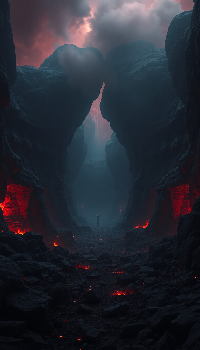 The Pits Of Hell Aesthetic Wallpaper