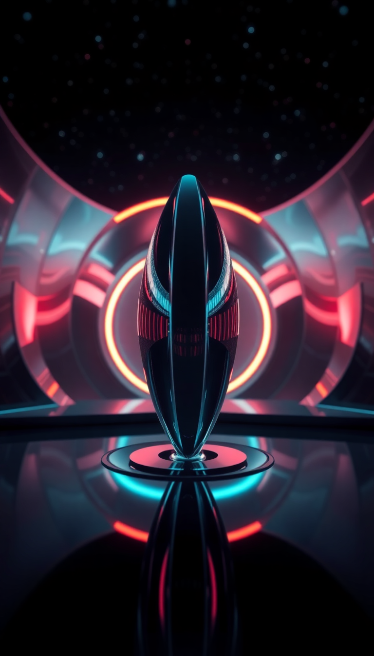 Retrofuturism 60s Vision Of Future Digital art Wallpaper