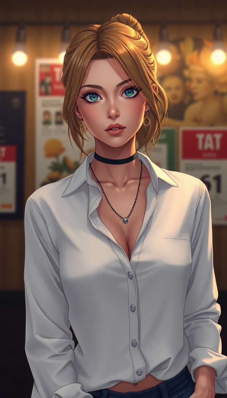 Een Vrouw Met Hele Mooie Anime Wallpaper