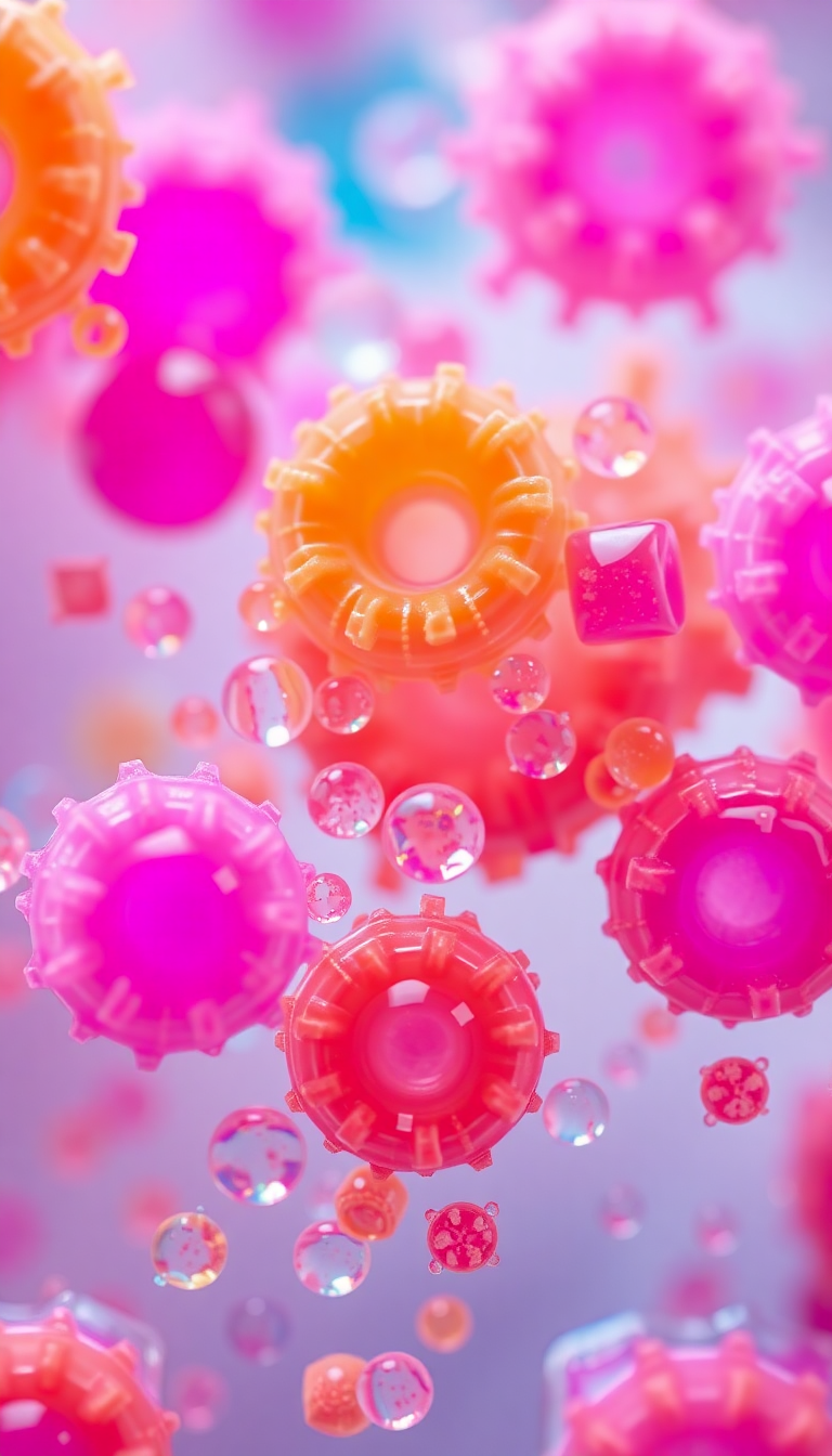 Oil And Water Macro Abstract Aesthetic Wallpaper