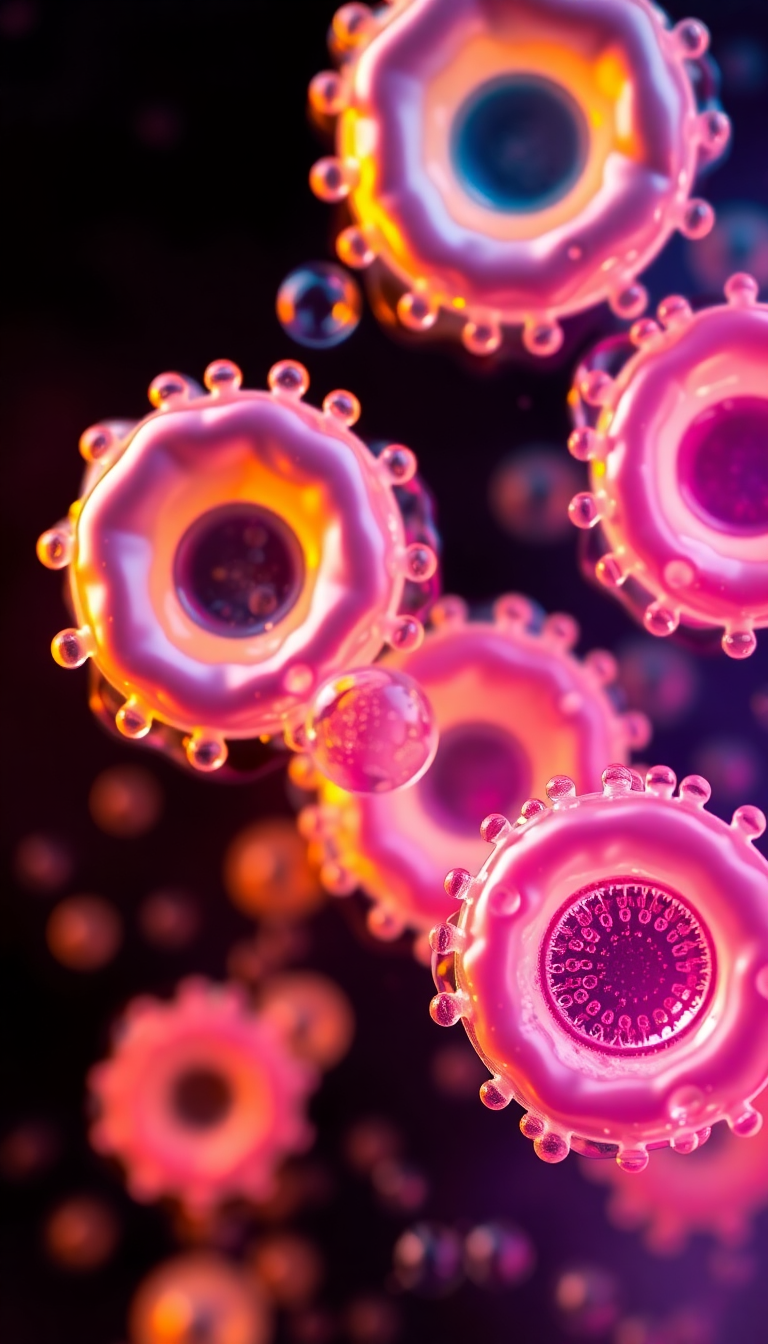 Oil And Water Macro Abstract Aesthetic Wallpaper