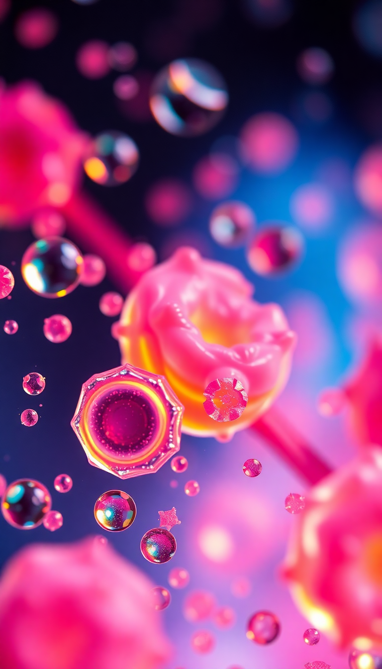 Oil And Water Macro Abstract Aesthetic Wallpaper