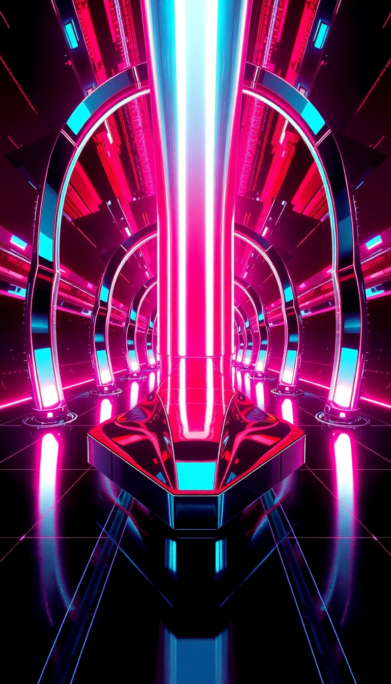 Retrofuturism 60s Vision Of Future Digital art Wallpaper