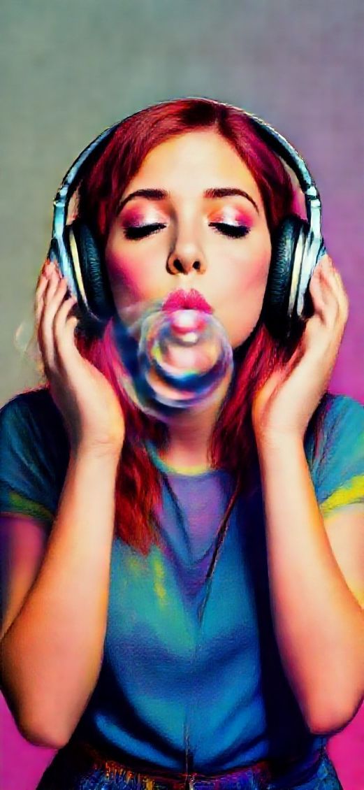 Pop Art Of A Girl Digital art Wallpaper