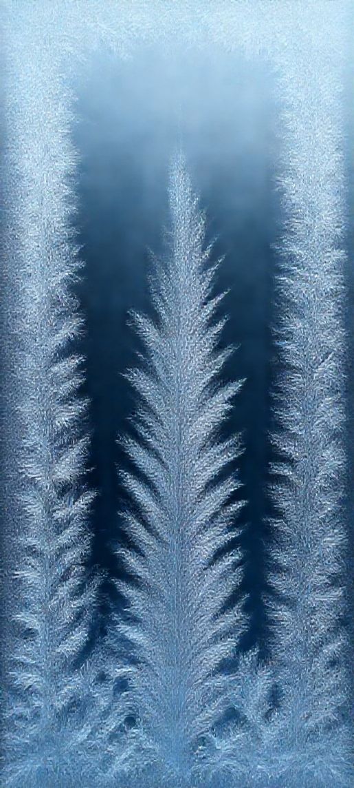 Frost Patterns On Window Macro Aesthetic Wallpaper