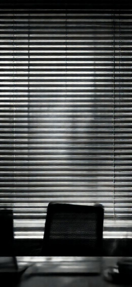 Noir Detective Office Blinds Shadows Aesthetic Wallpaper