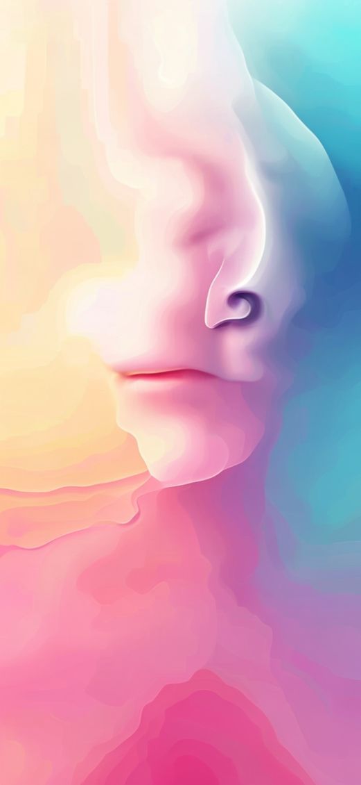 Pastel Gradient Blur Soft Dreamy Colors Minimalist Pro Wallpaper
