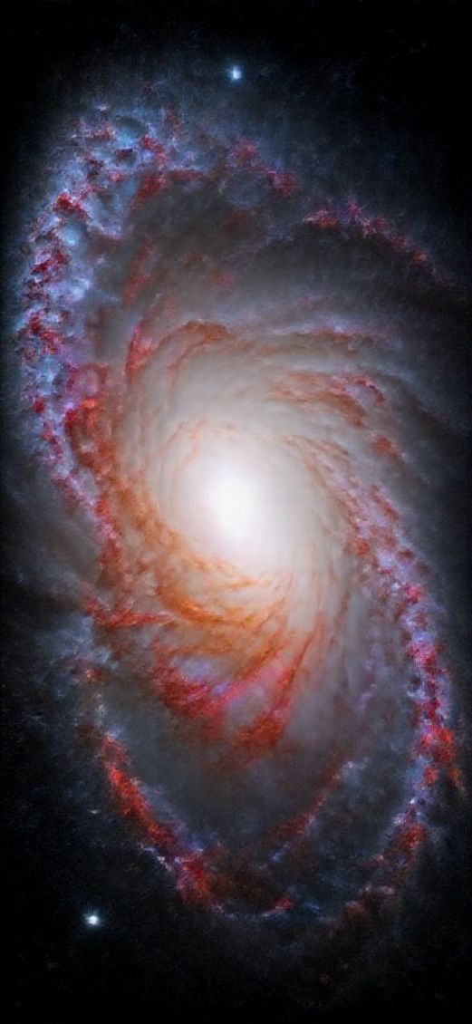 Vibrant Colliding Creating Stars Explosion Digital art Wallpaper