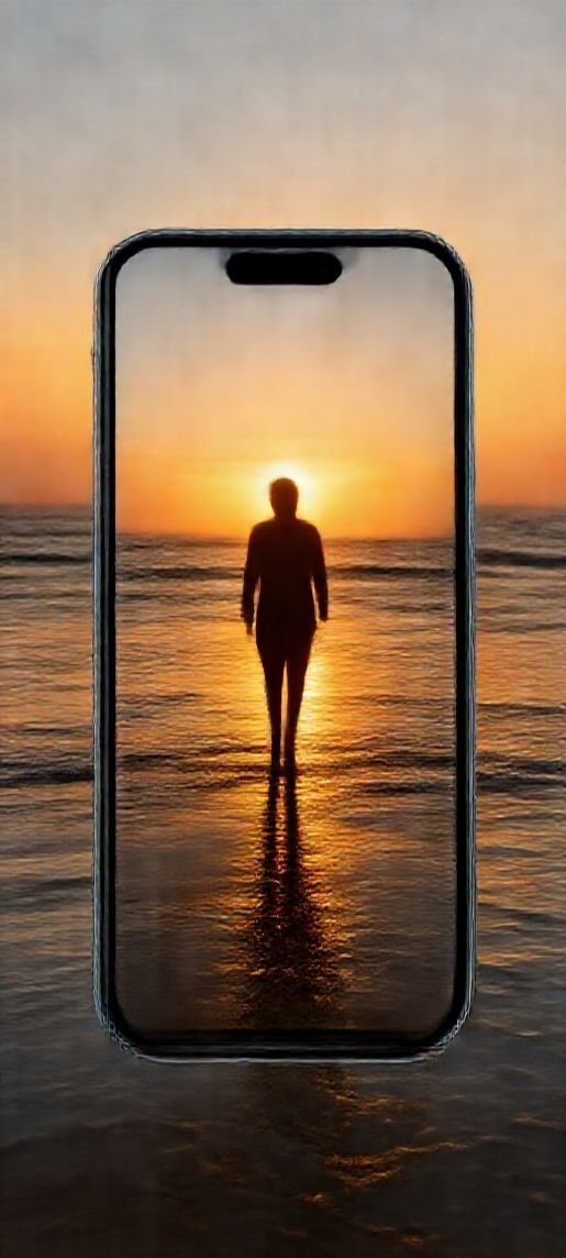 Beach Sunset Golden Bold Pro Wallpaper