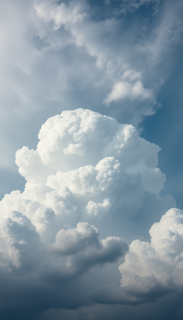 Solar Mammatus Dramatic Sky Photorealistic Wallpaper