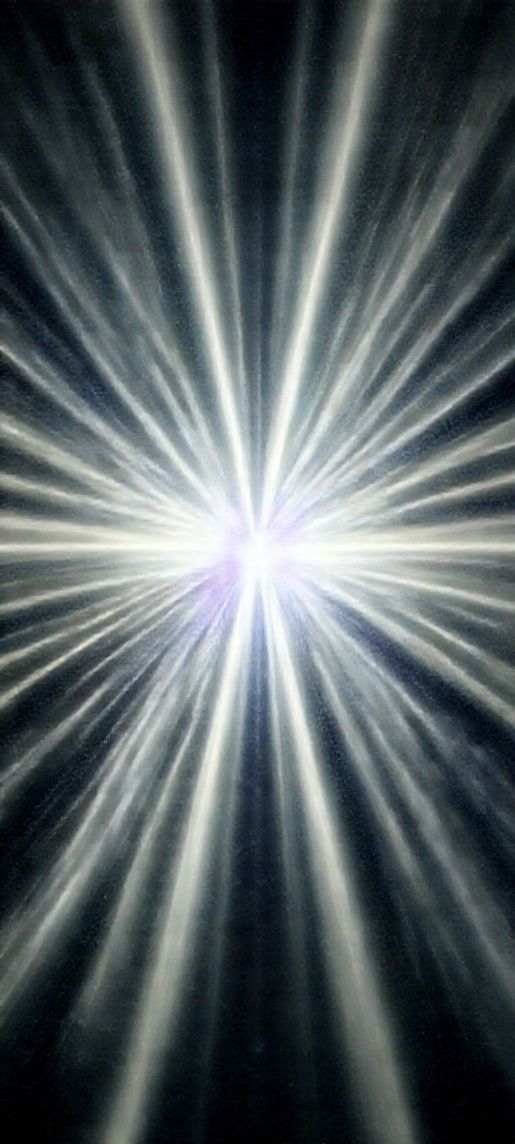 Warm Star Emitting Beams Of Digital art Wallpaper