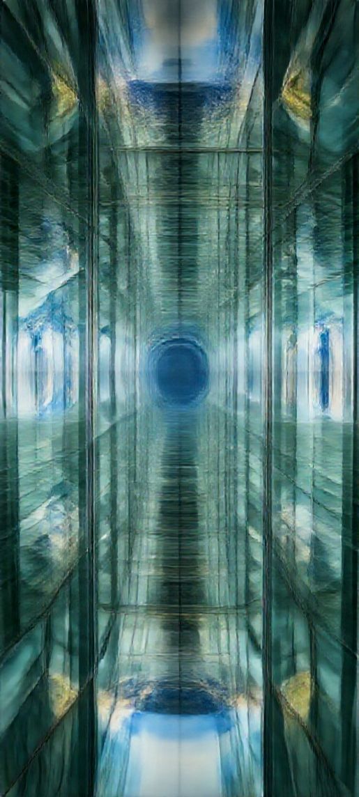 Different World Reflection Portal Fantasy HD Wallpaper