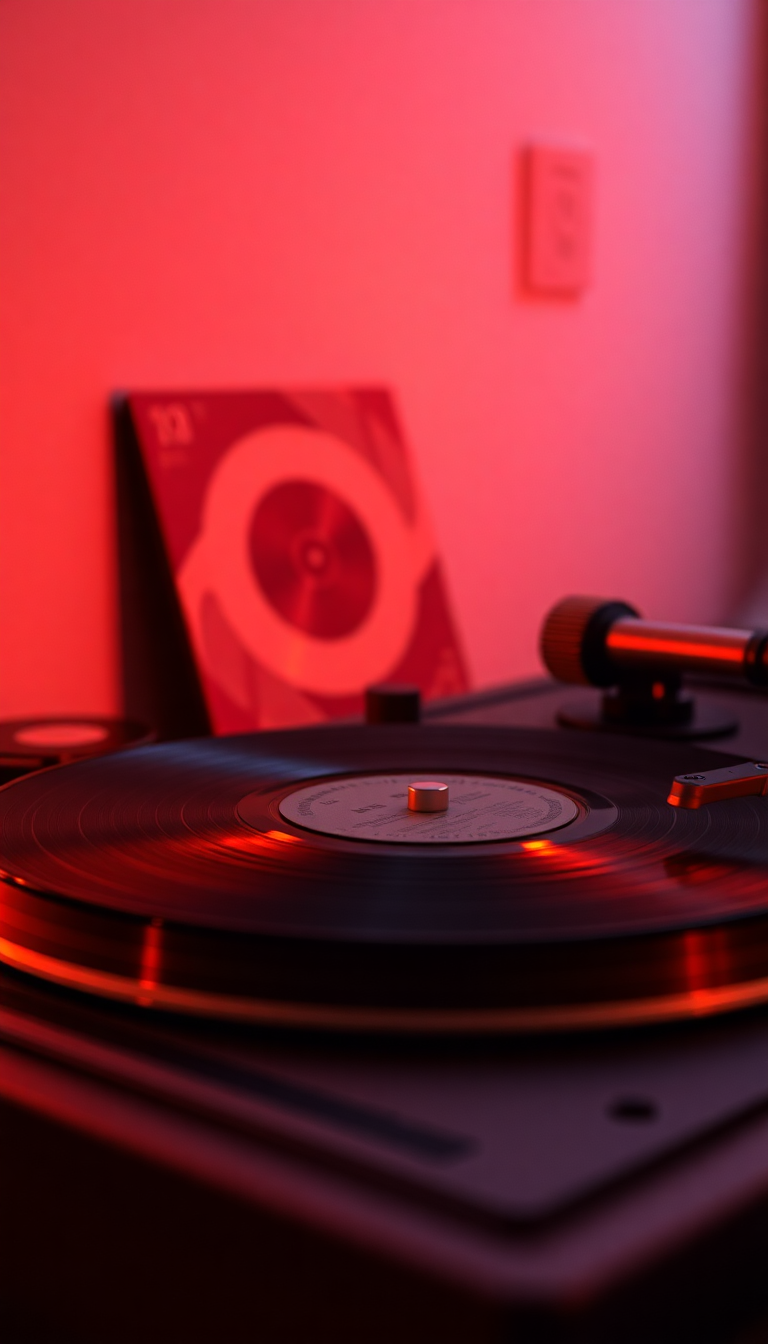 Player Warm Lighting Retro Aesthetic Deluxe Wallpaper