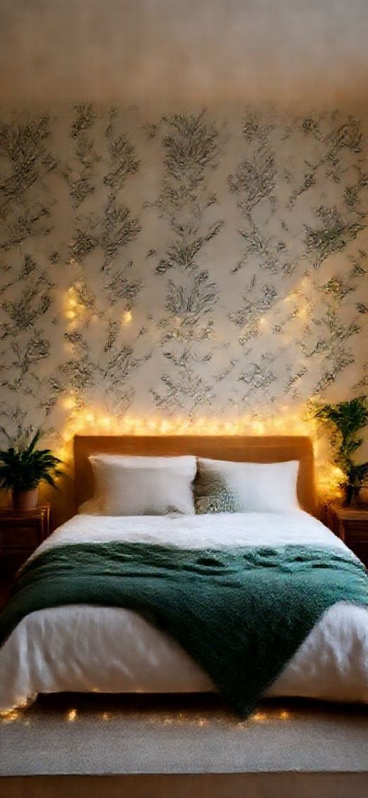 Aesthetic Modern Indie Bedroom Fairy Wallpaper