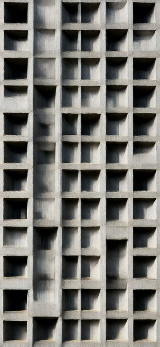 Magnetic Captivating Brutalist Architecture Concrete Wallpaper