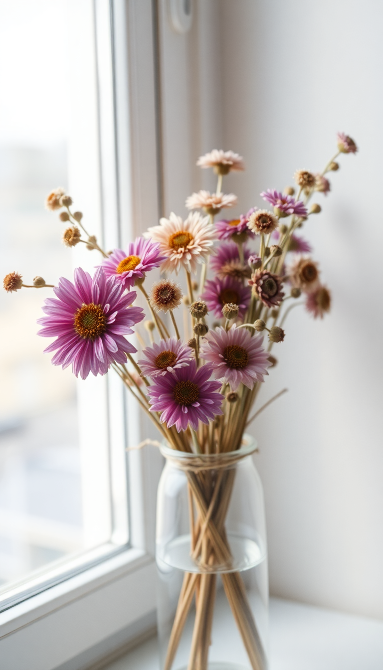 Stunning Dried Glass Window Aesthetic Wallpaper