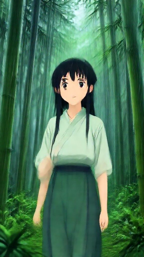 Anime Beautiful Forest Rain Anime Wallpaper