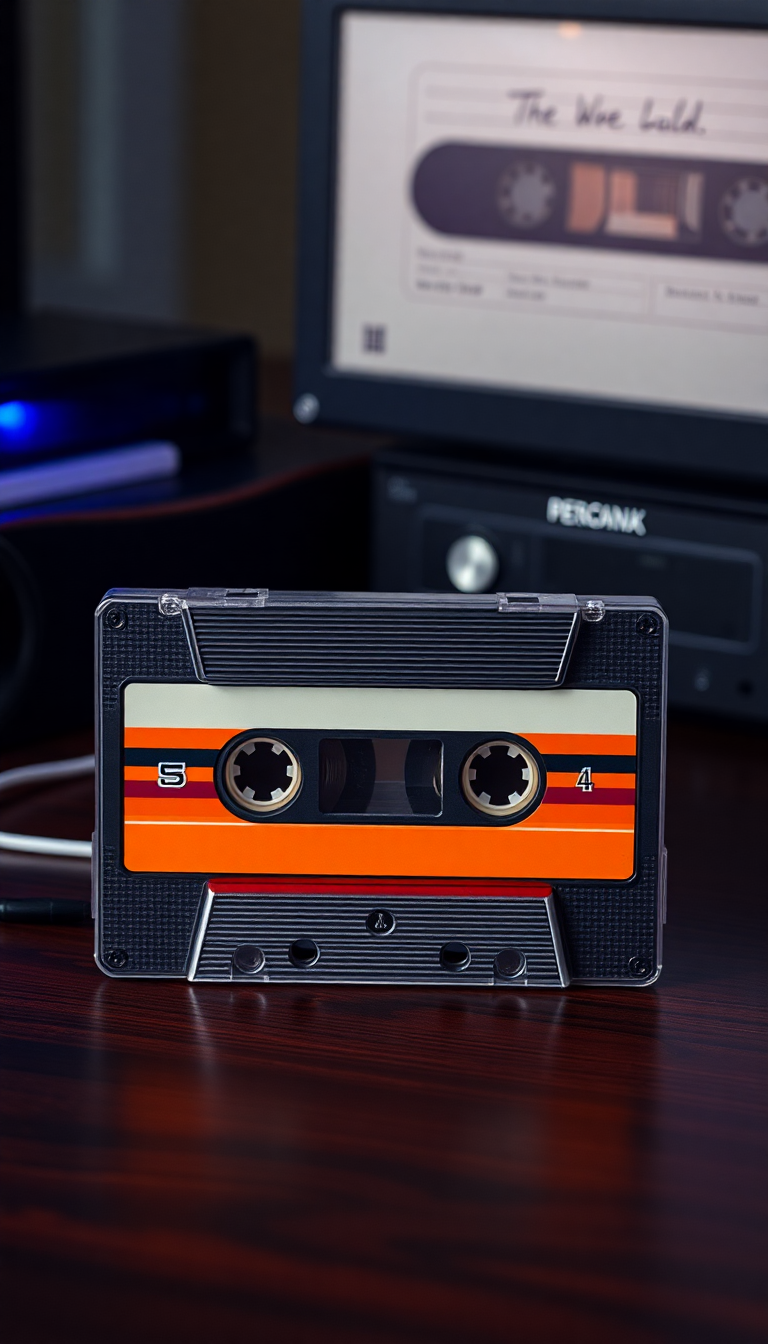Mixtape Retro Music Aesthetic Aesthetic Mini Wallpaper