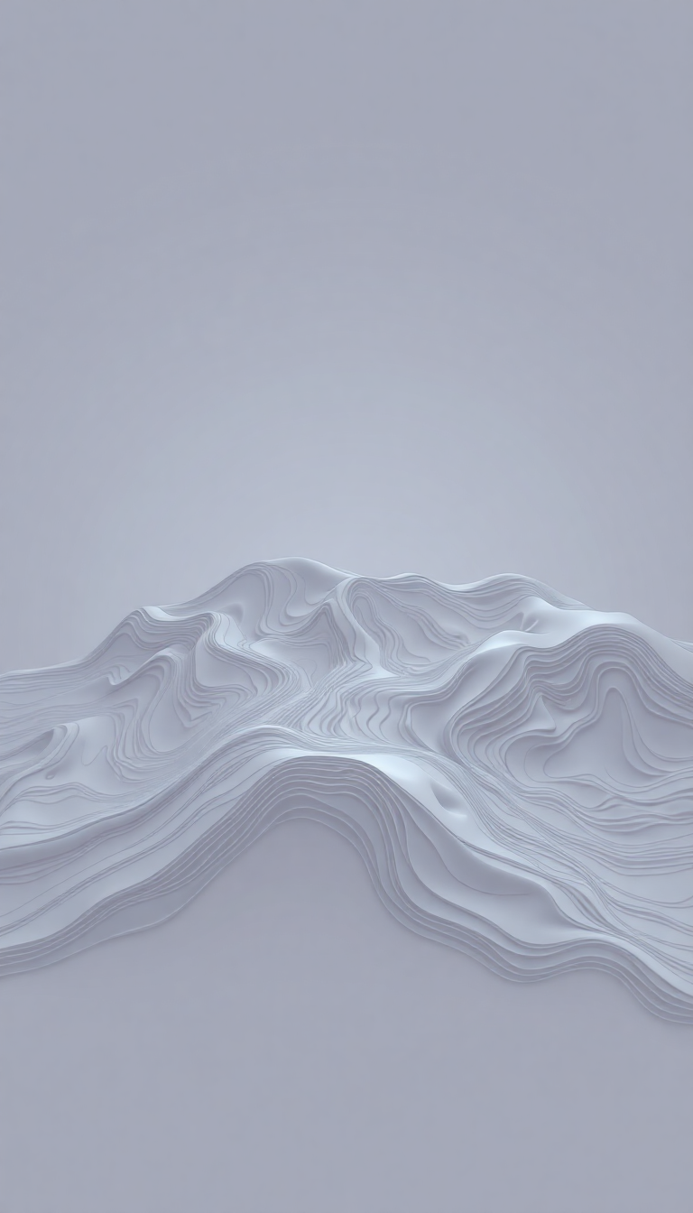 Flowing Terrain Map Style Abstract Remaster Wallpaper