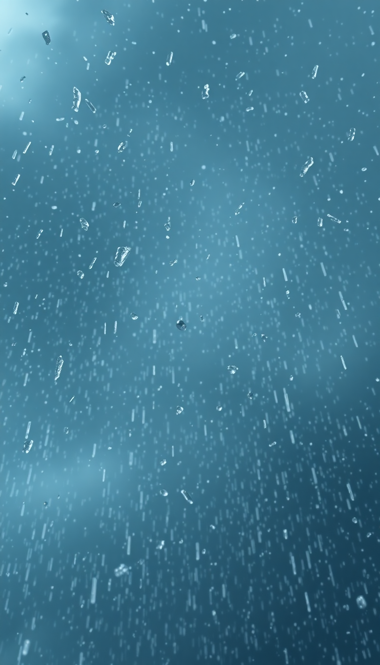 Nature Surreal Hailstorm Dramatic Ice Wallpaper