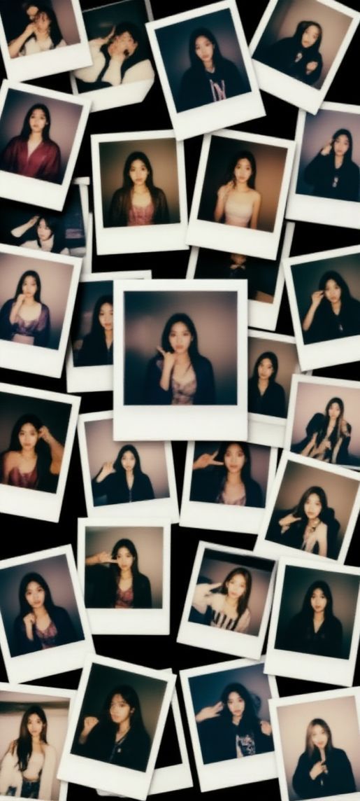 Vintage Polaroid Collection Solar Version Wallpaper