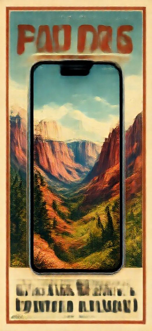 Poster Style National Park Aesthetic Special Wallpaper