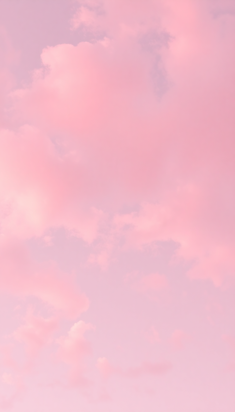 Pink Cloud Cotton Candy Sky Aesthetic Wallpaper