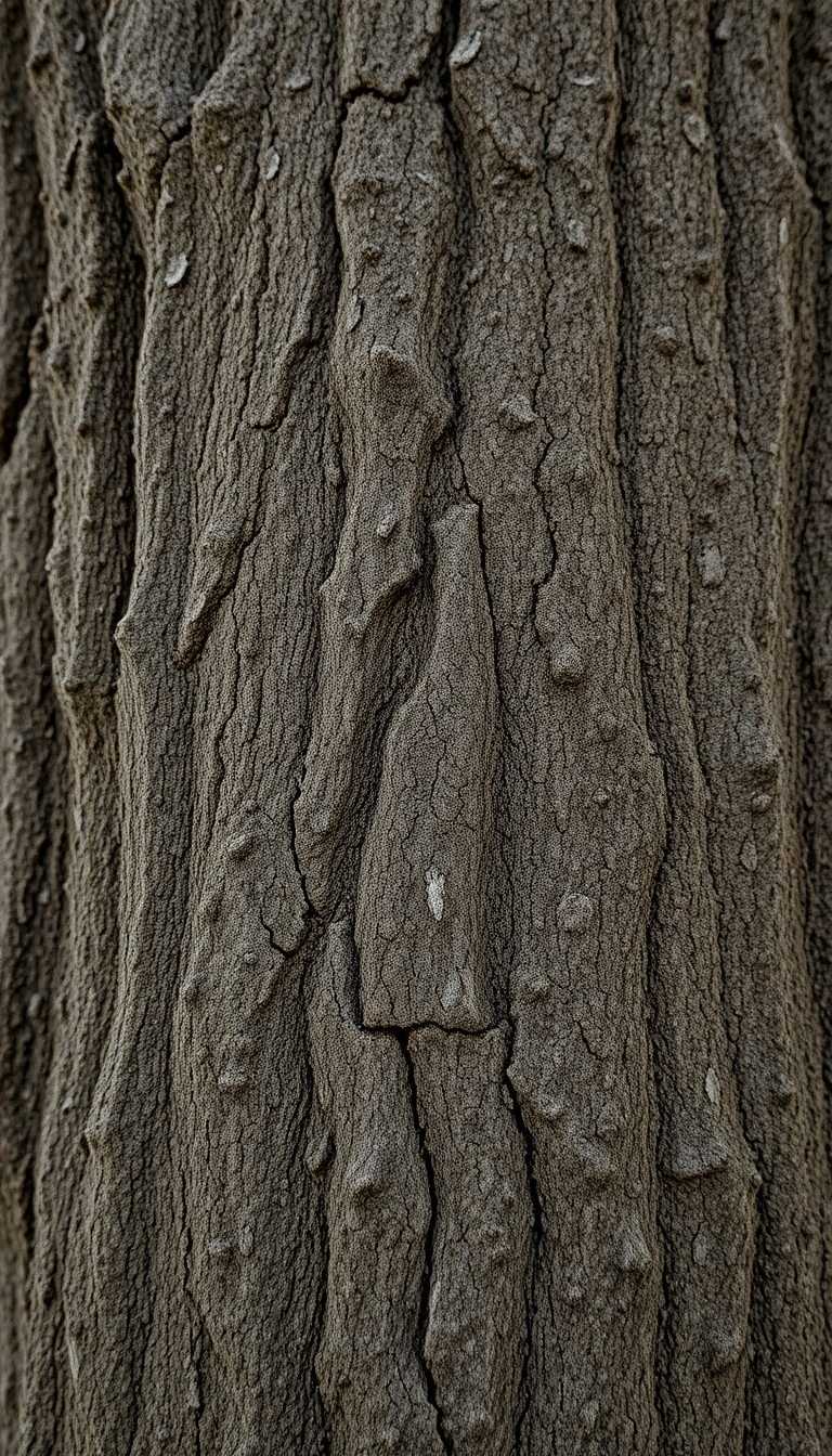 Tree Bark Texture Macro Lines Photorealistic Wallpaper