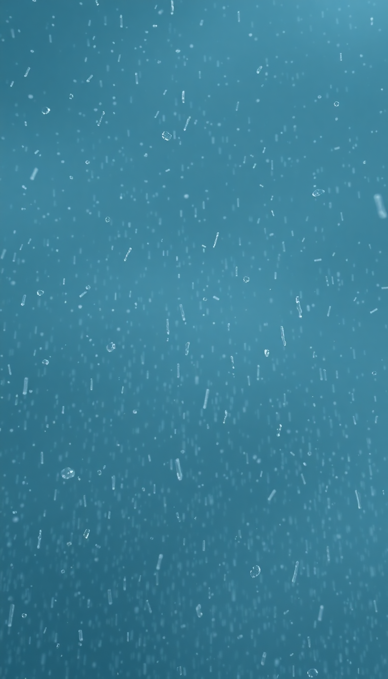 Hailstorm Dramatic Ice Falling Dark Photorealistic Wallpaper