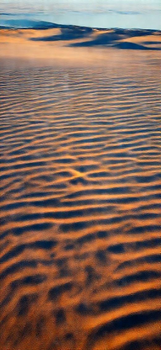 Heat Shimmer Desert Mirage Hot Photorealistic Wallpaper