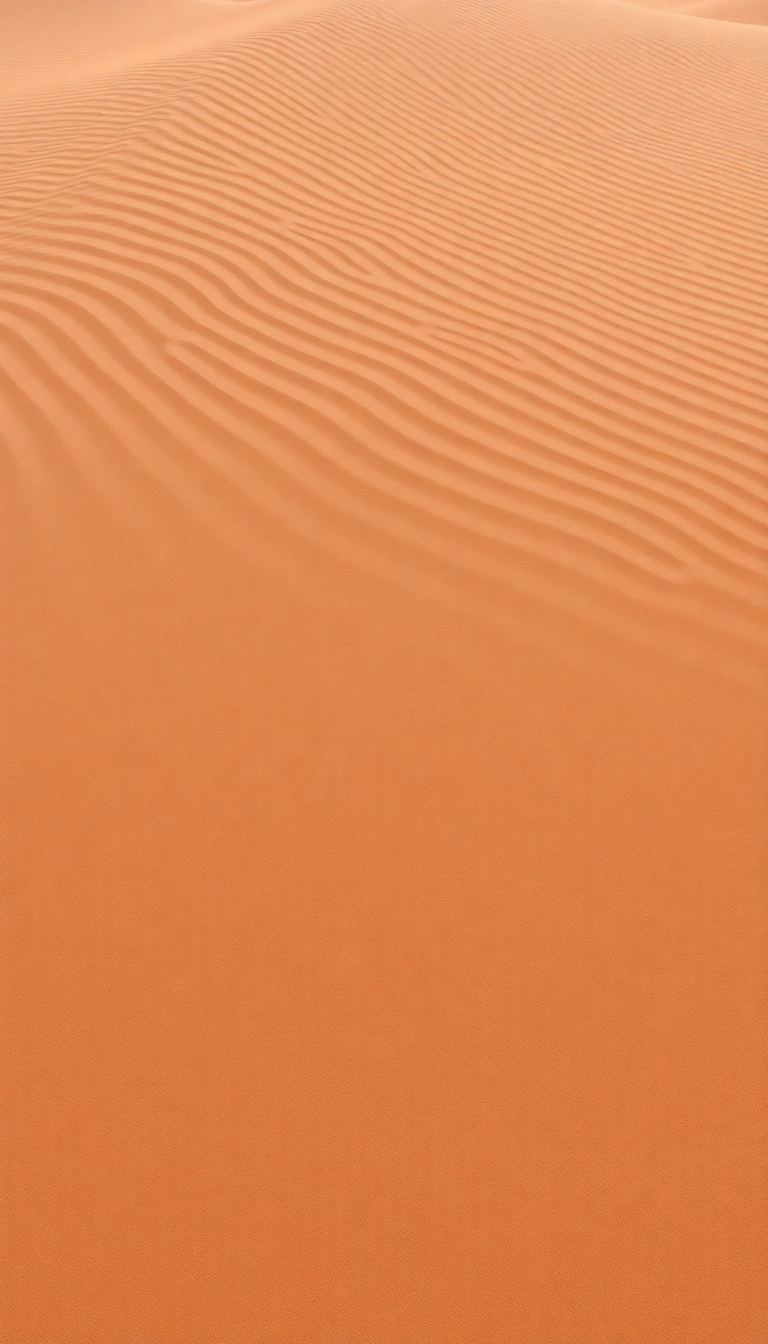 Sand Dune Ripples Wind Patterns Photorealistic Wallpaper