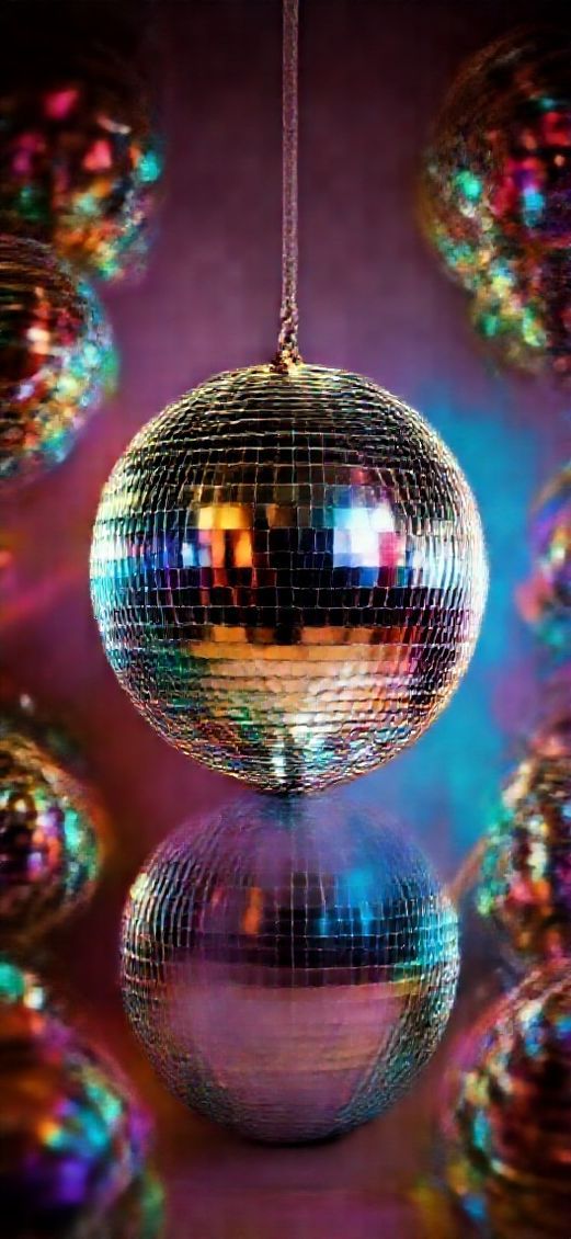 70s Disco Ball Urban Compact Wallpaper