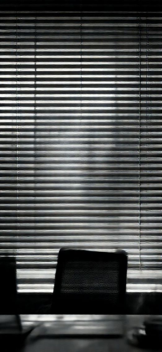 Noir Detective Office Blinds Shadows Aesthetic Wallpaper