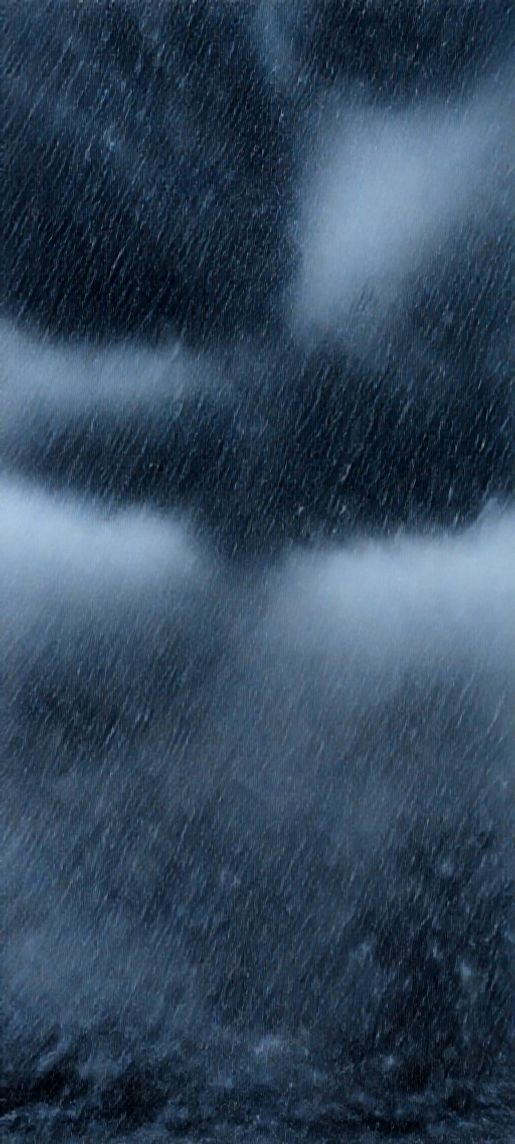 Spectacular Hailstorm Dramatic Ice Falling Dark Wallpaper