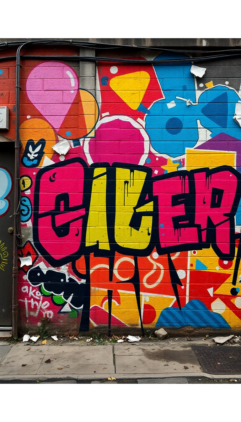 Pure Street Mural Wall Decay Photorealistic Wallpaper