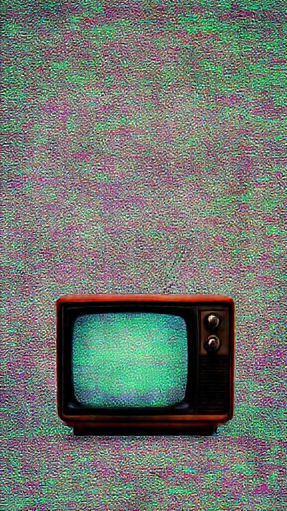 Wild Vintage Static Noise Digital art Wallpaper