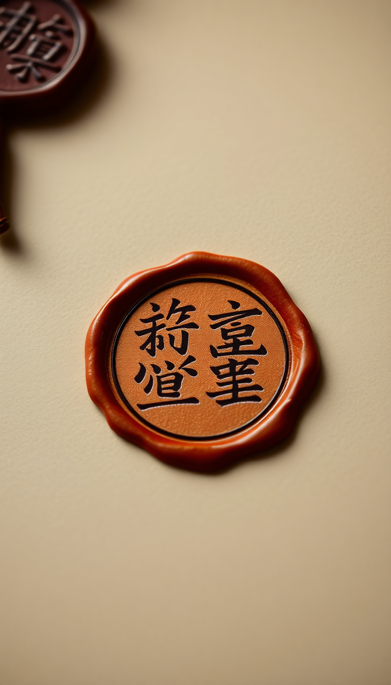 Aesthetic Mesmerizing Handwritten Letter Wax Wallpaper