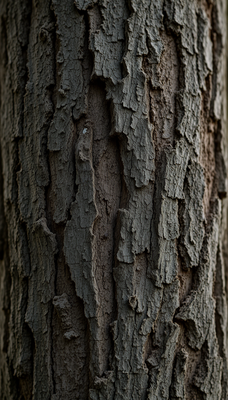 Tree Bark Texture Macro Lines Photorealistic Wallpaper