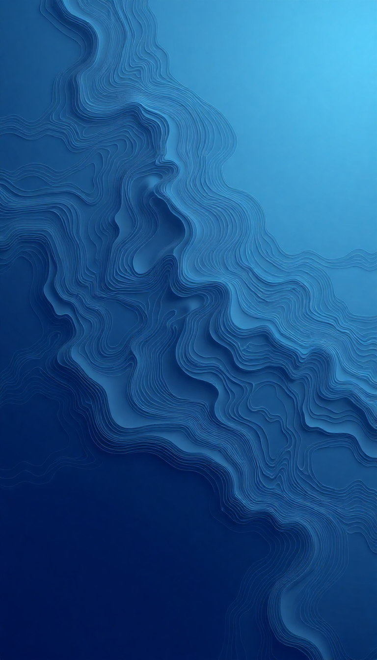 Topographic Lines Flowing Terrain Map Minimalist Wallpaper