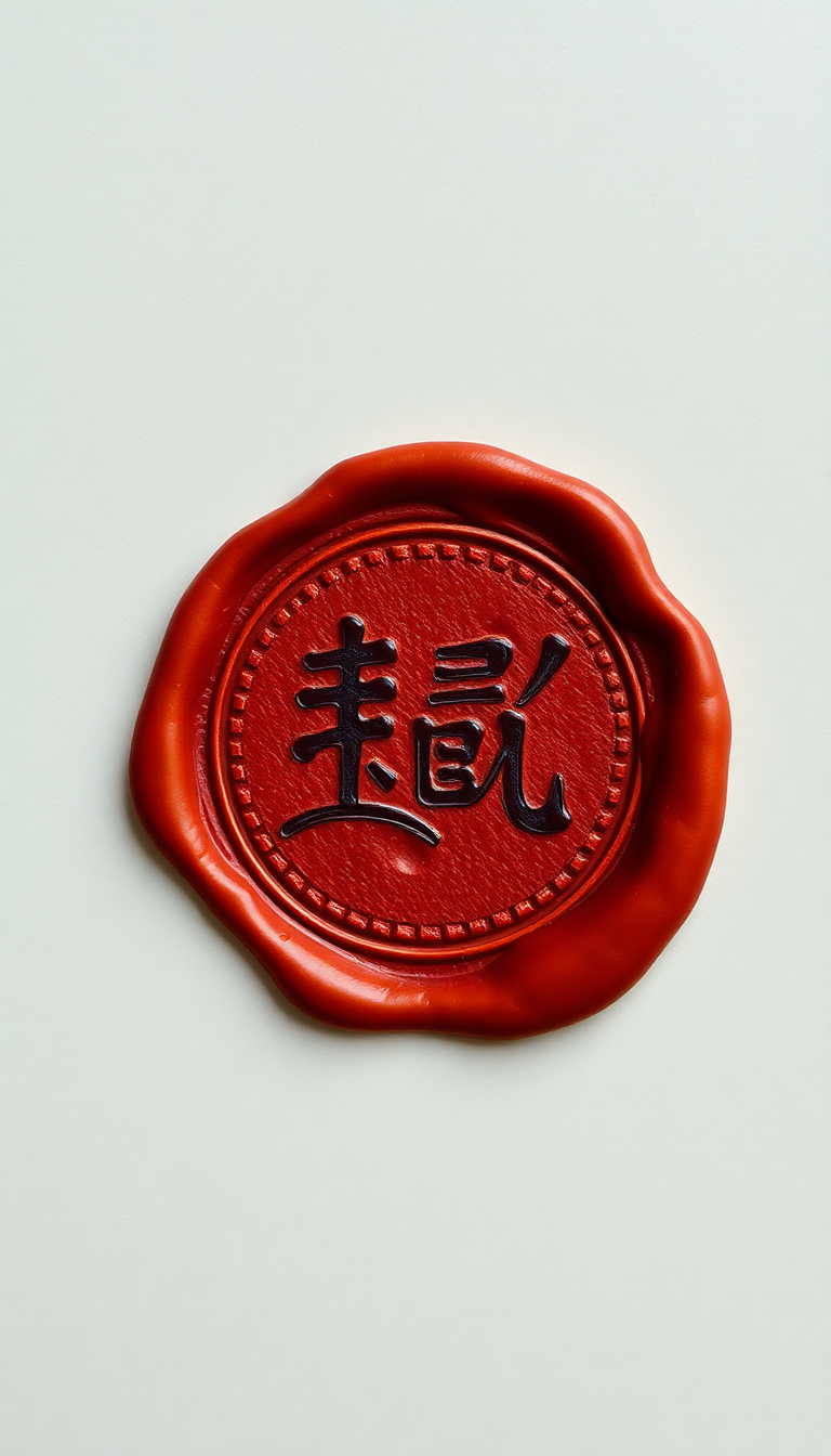 Monochrome Rustic Handwritten Letter Wax Wallpaper