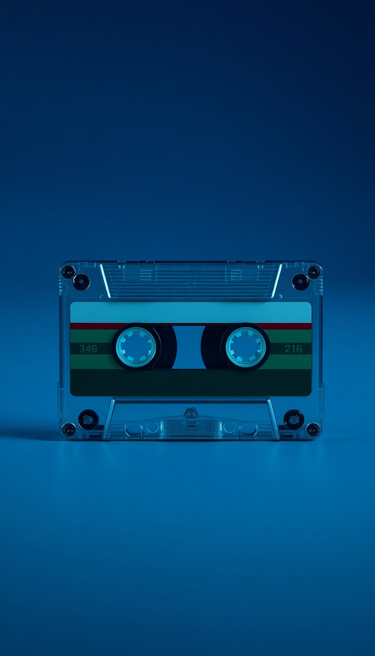 Cassette Tape Mixtape Retro Music Photorealistic Wallpaper