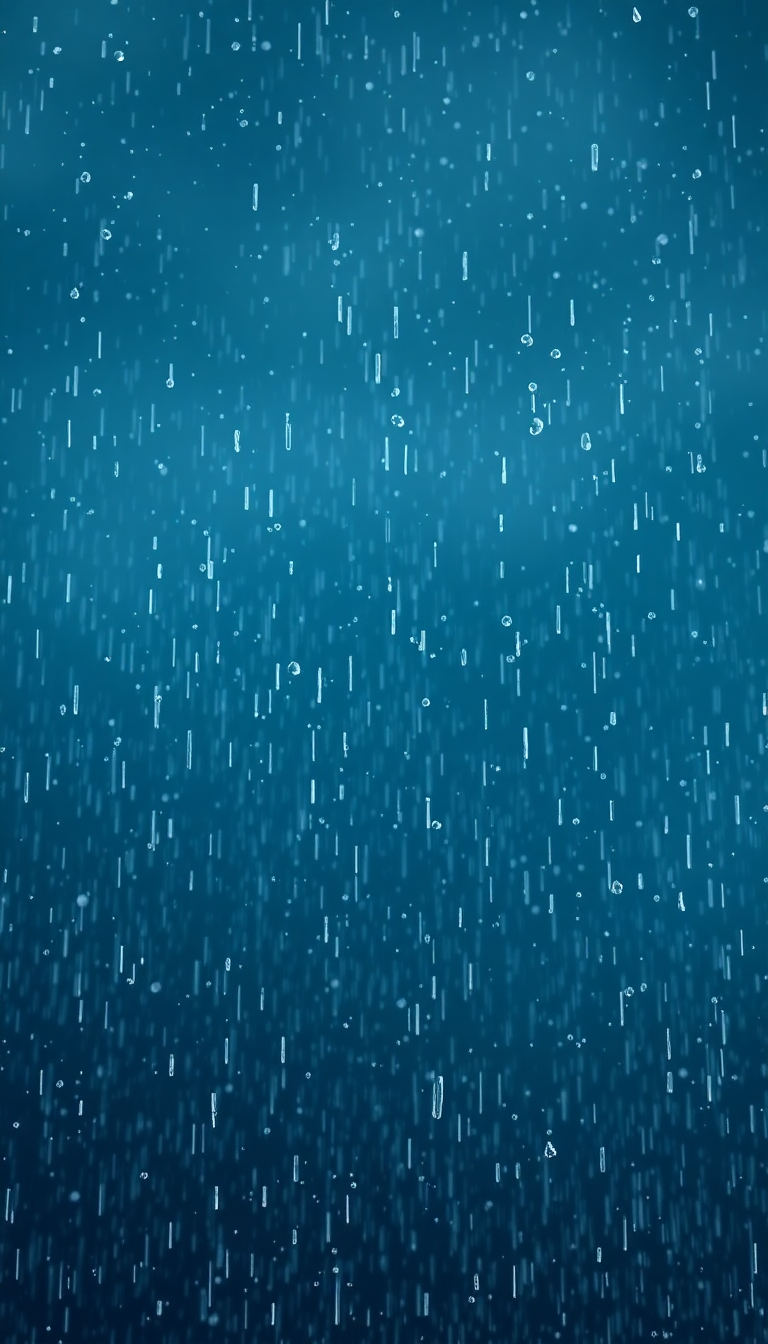 Hailstorm Dramatic Ice Falling Dark Photorealistic Wallpaper