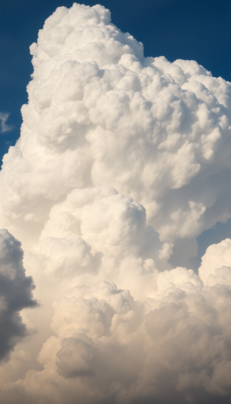 Mammatus Clouds Dramatic Bubble Sky Photorealistic Wallpaper