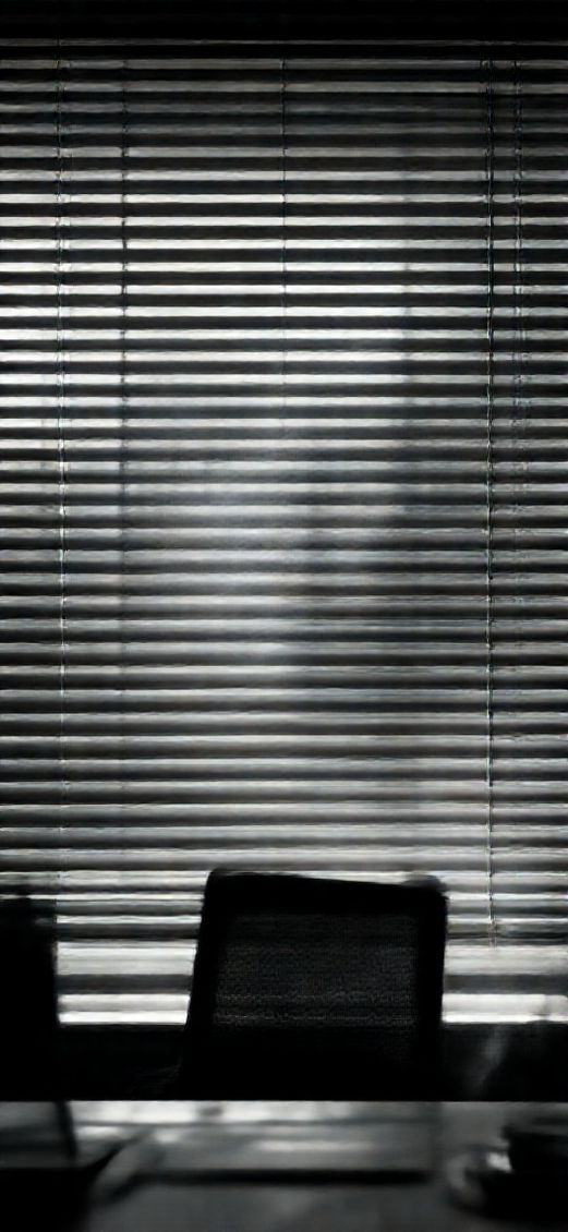Noir Detective Office Blinds Shadows Aesthetic Wallpaper