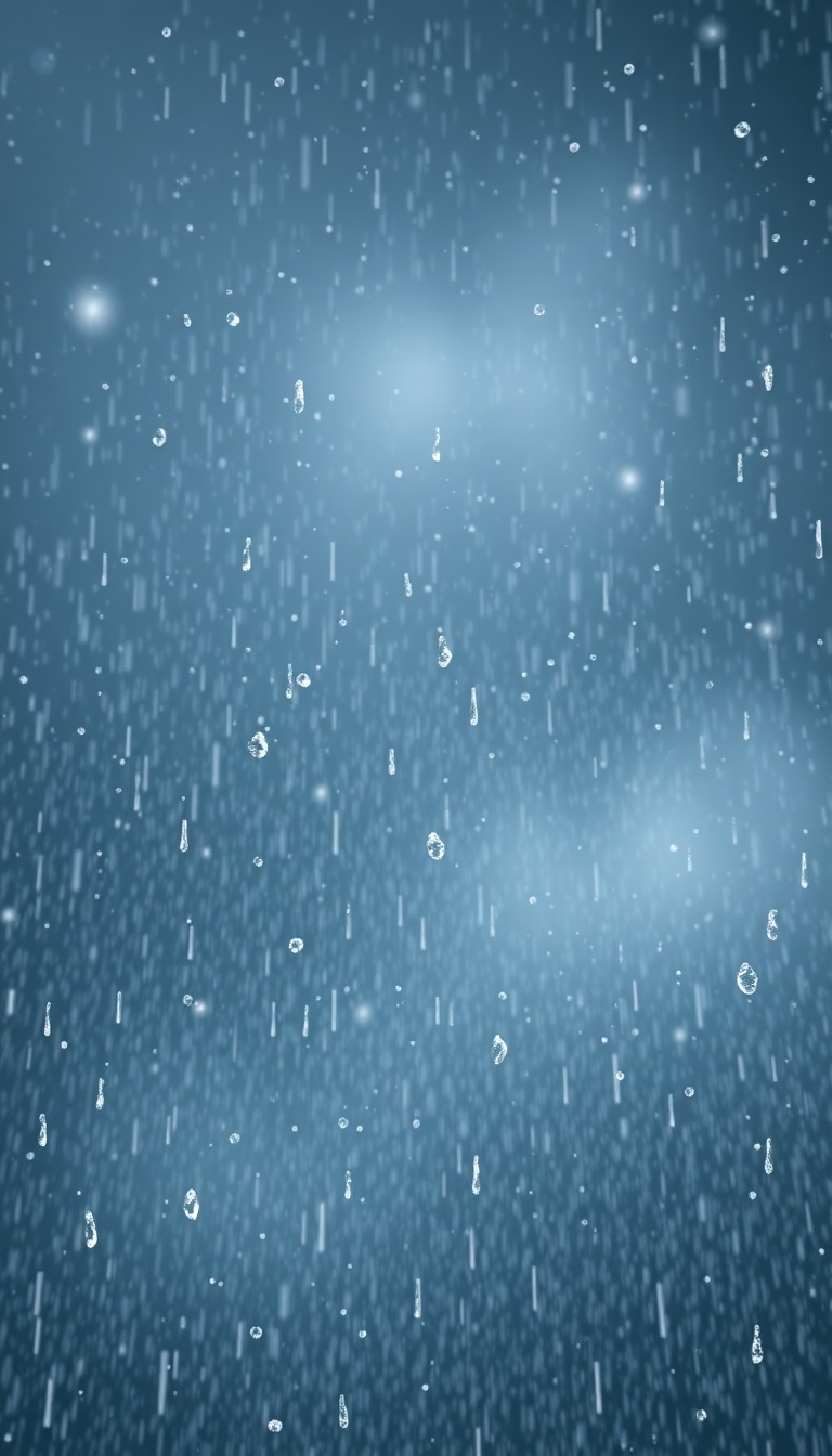 Hailstorm Dramatic Ice Falling Dark Photorealistic Wallpaper