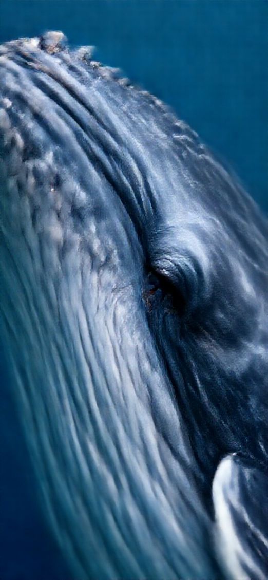 Whale Eye Closeup Deep Intelligent Photorealistic Wallpaper