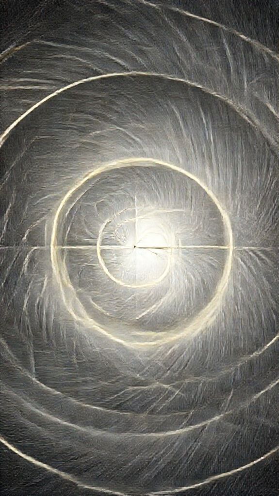 Fibonacci Spiral Golden Ratio Nature Minimalist Wallpaper