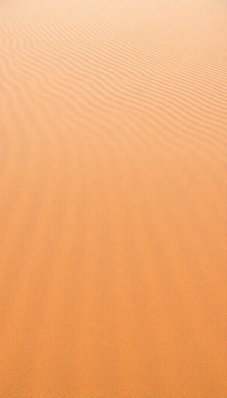 Sand Dune Ripples Wind Patterns Photorealistic Wallpaper